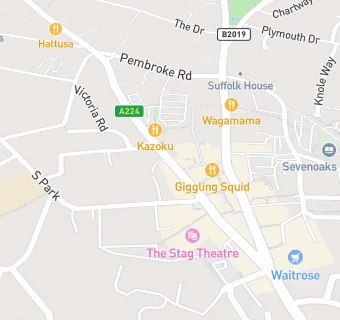 map for Town Medical Centre