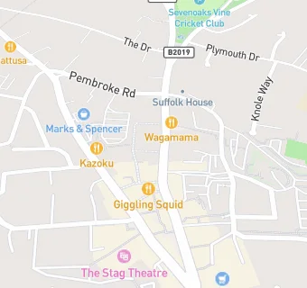 map for W H Smith