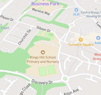 map for Total Catering Solutions (SE) Ltd@ Kings Hill Primary School