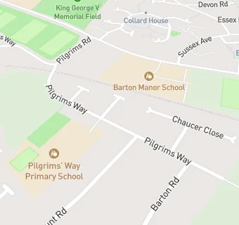 map for Pilgrims' Way Primary School and Nursery