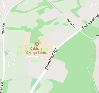 map for Oakhyrst Grange School