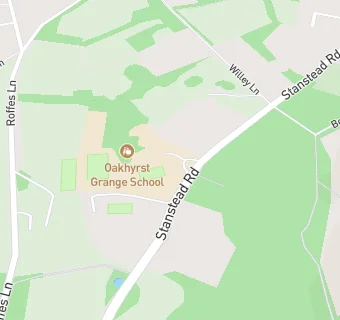 map for Oakhyrst Grange School