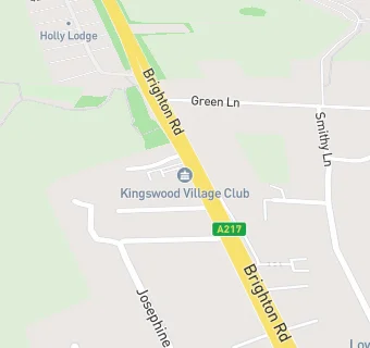 map for Kingswood Village Club