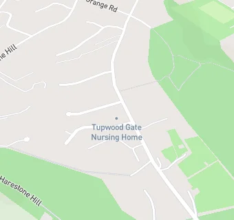 map for Tupwood Gate Nursing Home