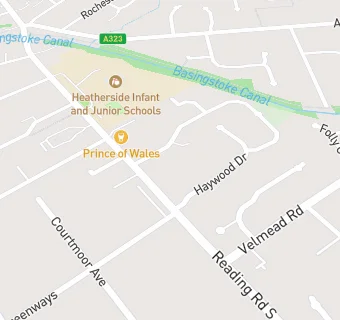 map for Prince Of Wales Public House