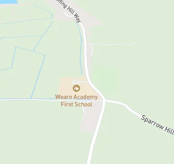 map for Weare Church of England First School