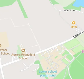 map for St Lawrence Primary School