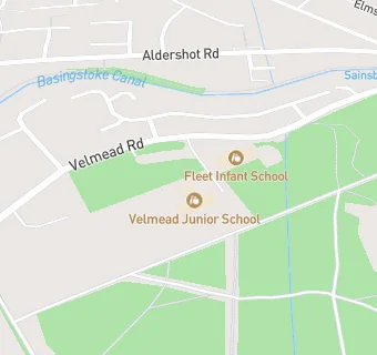 map for Velmead Junior School