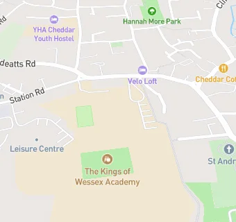 map for The Kings of Wessex Academy