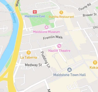 map for Nando's