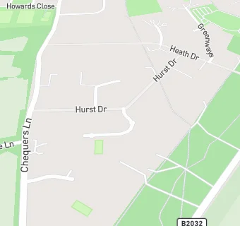 map for Walton Heath Manor