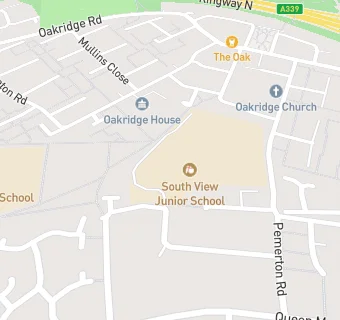 map for South View Junior School