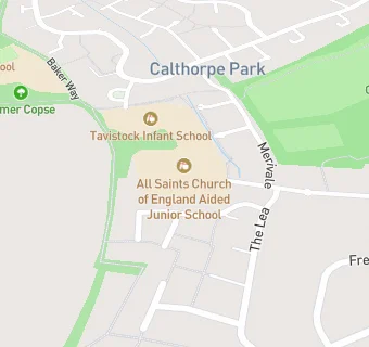 map for All Saints Church of England Aided Junior School