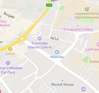 map for Waitrose