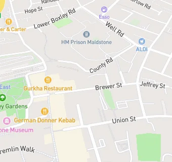 map for Brewer Street