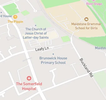 map for Brunswick House Primary School