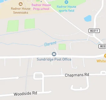 map for Sundridge And Brasted Social Club