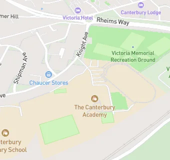 map for The Canterbury Academy