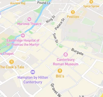 map for Hardy's