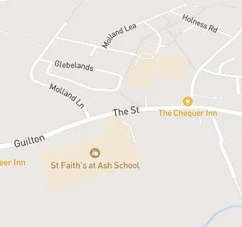 map for St Faith's At Ash School Limited