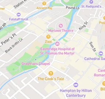 map for Greyfriars Lodge