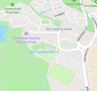 map for Hart Leisure Centre