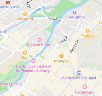 map for Pizza Express