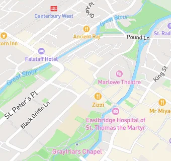 map for Nando's