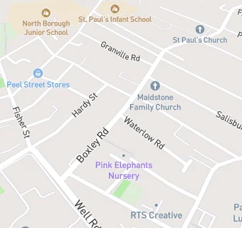 map for Boxley Road Mini Market (Best One)