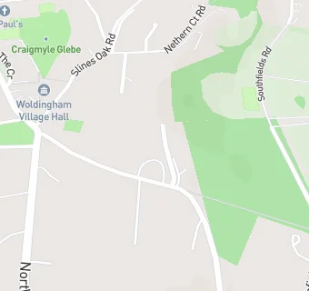 map for Woldingham Social Club Bar