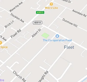 map for Fleet Social \& Bowling Club