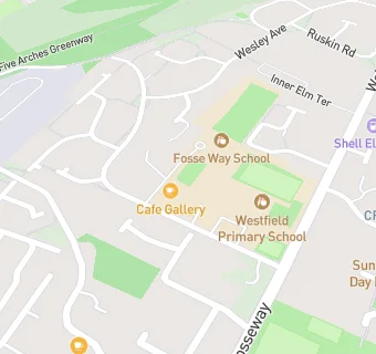 map for Fosse Way School