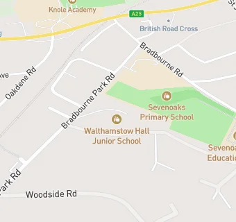 map for Walthamstow Hall Junior School