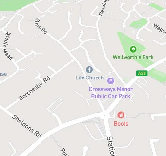 map for Life Church Centre