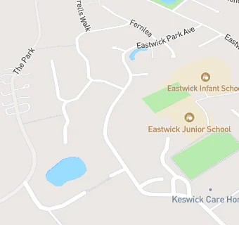 map for Eastwick Park Med.Pract.