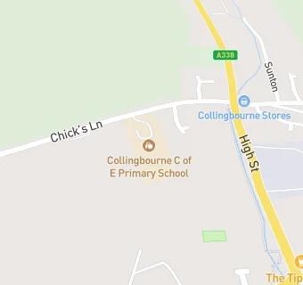 map for Sue Brady at Collingbourne School