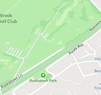 map for Weybrook Park Golf Club