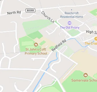 map for Breakfast Club - St John's Primary School