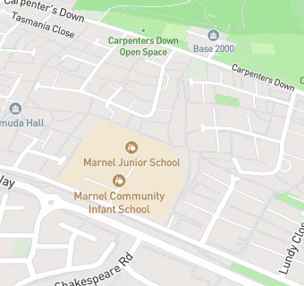 map for Marnel Junior School