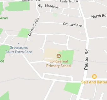 map for Longvernal Primary School