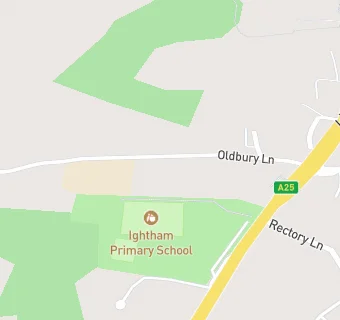 map for Nourish Contract Catering Ltd At Ightham Primary School