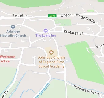 map for Axbridge Church of England First School Academy