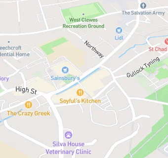 map for Fat Sams