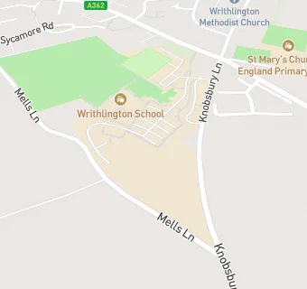 map for Writhlington Academy