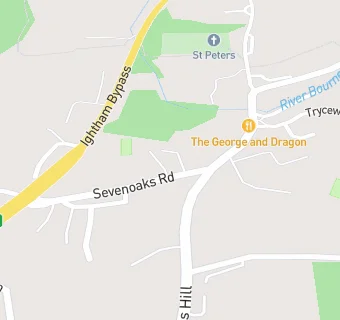 map for The Ightham Club