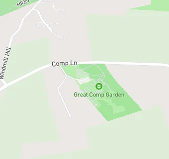 map for Great Comp Tearoom