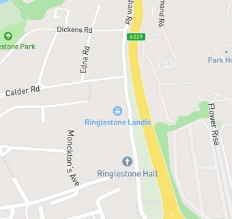 map for Ringlestone Post Office