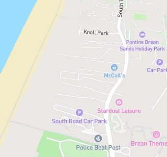 map for Ocean Bar Holiday Park (Pub)