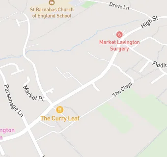 map for Market Lavington Nursing Home