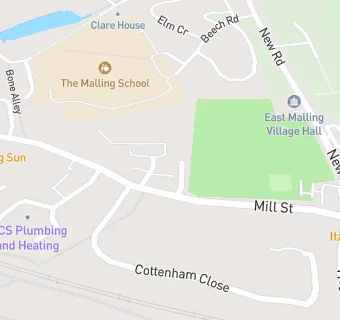 map for Mill Stream Junior School